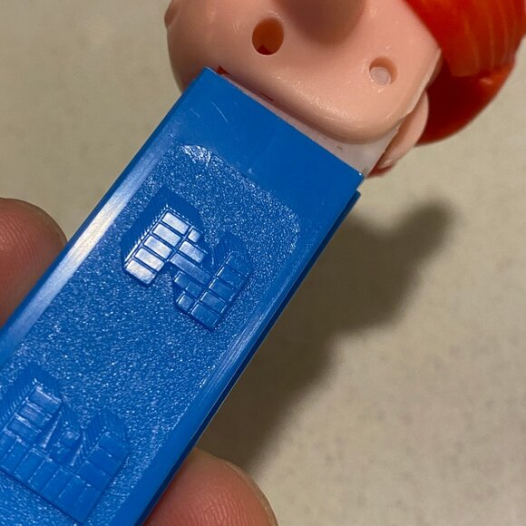 VINTAGE PEZ CANDY DISPENSER NO FEET - PEZ PAL BOY PIRATE 3.9 PAT YUGOSLAVIA - Picture 11 of 14